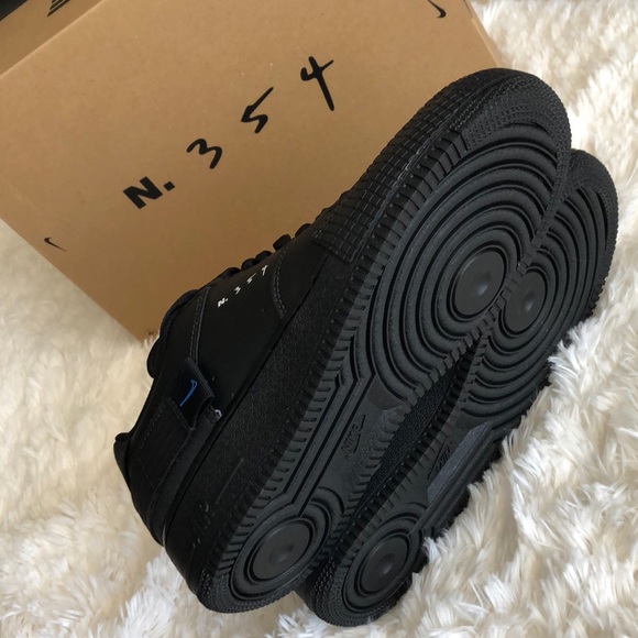 SOLD!!! Nike AF 1 Type Sneakers Black Photo Blue - Picture 6 of 8